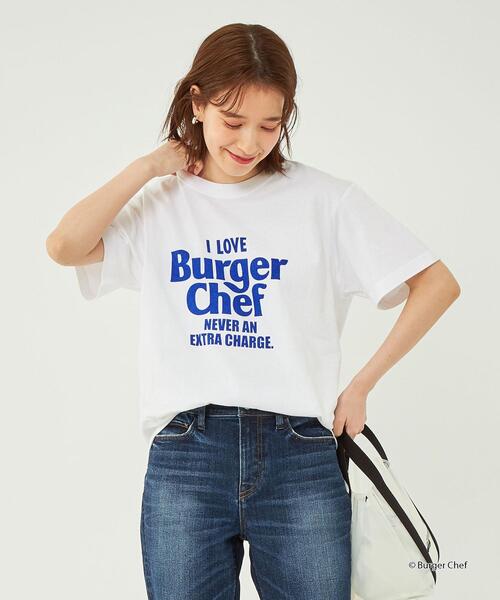 GOOD ROCK SPEED（グッドロックスピード）の「【別注】＜GOOD ROCK SPEED＞ ショートスリーブ FOOD Tシャツ（Tシャツ/カットソー・レディース・オフホワイト/その他1/ケリー・FREE）」の3枚目の写真