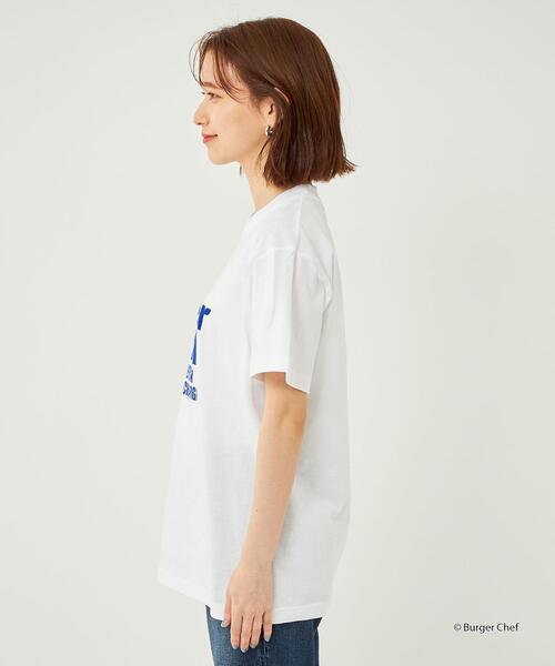 GOOD ROCK SPEED（グッドロックスピード）の「【別注】＜GOOD ROCK SPEED＞ ショートスリーブ FOOD Tシャツ（Tシャツ/カットソー・レディース・オフホワイト/その他1/ケリー・FREE）」の5枚目の写真