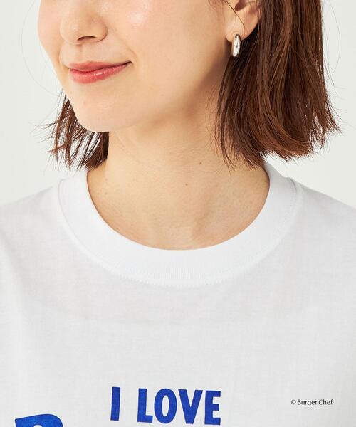 GOOD ROCK SPEED（グッドロックスピード）の「【別注】＜GOOD ROCK SPEED＞ ショートスリーブ FOOD Tシャツ（Tシャツ/カットソー・レディース・オフホワイト/その他1/ケリー・FREE）」の7枚目の写真