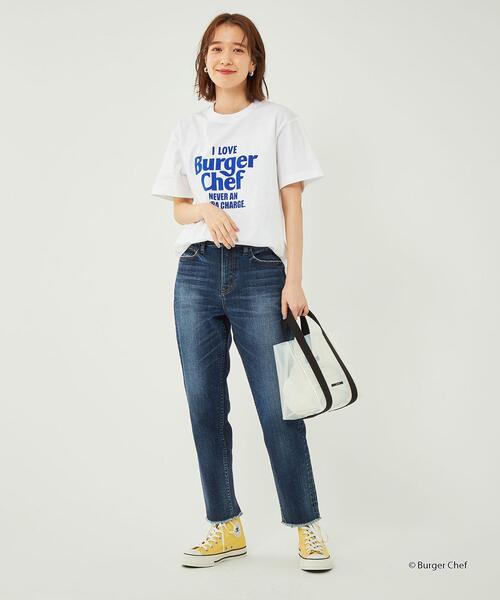 GOOD ROCK SPEED（グッドロックスピード）の「【別注】＜GOOD ROCK SPEED＞ ショートスリーブ FOOD Tシャツ（Tシャツ/カットソー・レディース・オフホワイト/その他1/ケリー・FREE）」の12枚目の写真