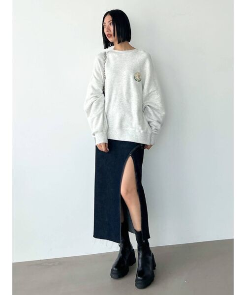 EMODA（エモダ）の「サイドゴアヒールブーツ（ブーツ・レディース・ブラック・LARGE/SMALL/MEDIUM）」の5枚目の写真