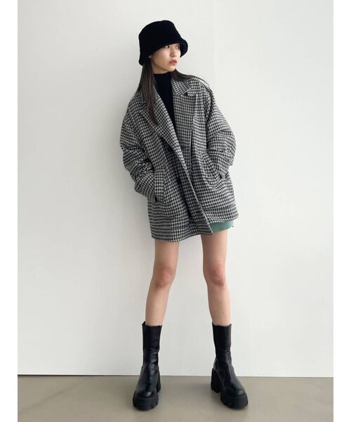 EMODA（エモダ）の「サイドゴアヒールブーツ（ブーツ・レディース・ブラック・LARGE/SMALL/MEDIUM）」の9枚目の写真