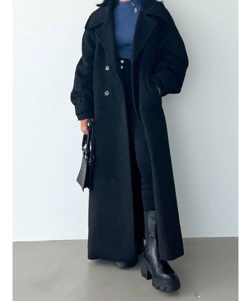 EMODA（エモダ）の「サイドゴアヒールブーツ（ブーツ・レディース・ブラック・LARGE/SMALL/MEDIUM）」の10枚目の写真