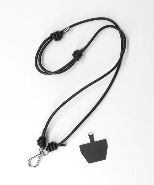 ITTI（イッチ）の「＜itti＞ HERRIE PHONE STRING/フォンストリング（スマホグッズ・メンズ・ブラック/ターコイズブルー・FREE）」の2枚目の写真