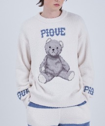 gelato pique（ジェラートピケ）の「【HOMME】 ベビモコベアジャガードプルオーバー（ルームウェア/パジャマ・メンズ）」