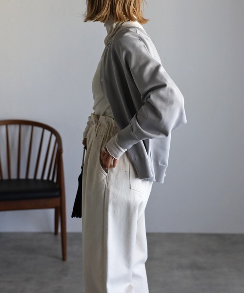 SIRLOIN サーロイン　カーディガン 23AMSNI05]THE SHINZONE(ザ シンゾーン) LONG RIB CARDIGAN