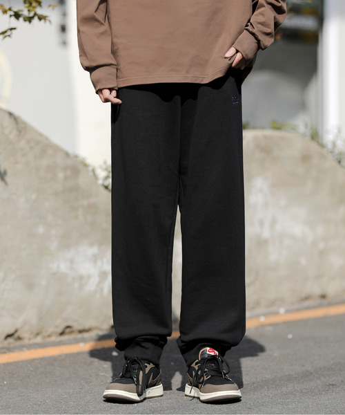 neos(ネオス)の「【neos -addictive design-】ルーズシルエット ヘビーウェイト ワンポイント ロゴ スウェット パンツ(スウェットパンツ・メンズ・杢グレー/ブラック/ホワイト/グリーン/ブルーグレー・X-LARGE/MEDIUM/LARGE)」の7枚目の写真