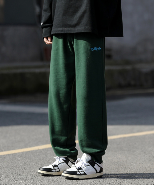 neos(ネオス)の「【neos -addictive design-】ルーズシルエット ヘビーウェイト ワンポイント ロゴ スウェット パンツ(スウェットパンツ・メンズ・杢グレー/ブラック/ホワイト/グリーン/ブルーグレー・X-LARGE/MEDIUM/LARGE)」の21枚目の写真