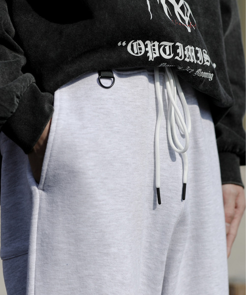 neos(ネオス)の「【neos -addictive design-】ルーズシルエット ヘビーウェイト ワンポイント ロゴ スウェット パンツ(スウェットパンツ・メンズ・杢グレー/ブラック/ホワイト/グリーン/ブルーグレー・X-LARGE/MEDIUM/LARGE)」の16枚目の写真