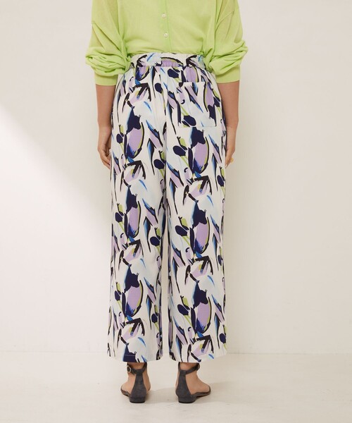 Aresense(アーセンス)の「Paris Authentique × Aresense/パリ オーセンティック 水彩柄イージーパンツ(その他パンツ・レディース・ホワイト・フリ-)」の12枚目の写真