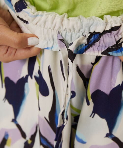 Aresense(アーセンス)の「Paris Authentique × Aresense/パリ オーセンティック 水彩柄イージーパンツ(その他パンツ・レディース・ホワイト・フリ-)」の16枚目の写真