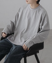 サイドスリットワイドスリーブスウェット