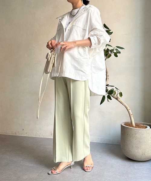 DouDou（ドゥドゥ）の「【WEB限定】アノラックポンチョブルゾン（ブルゾン・レディース・オフホワイト/ベージュ・FREE）」の15枚目の写真