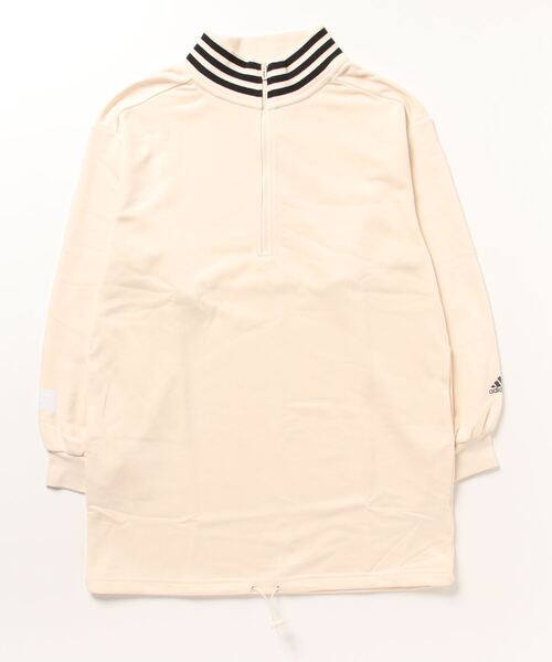 adidas(アディダス)の「アディダス adidas ID 2 ルーズフィット_チュニック(その他トップス・レディース・ブラック/クリーム・S/L/XL/M)」の1枚目の写真