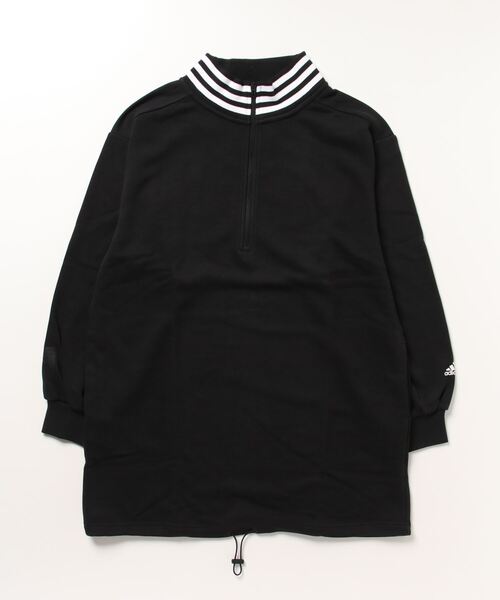 adidas(アディダス)の「アディダス adidas ID 2 ルーズフィット_チュニック(その他トップス・レディース・ブラック/クリーム・S/L/XL/M)」の2枚目の写真