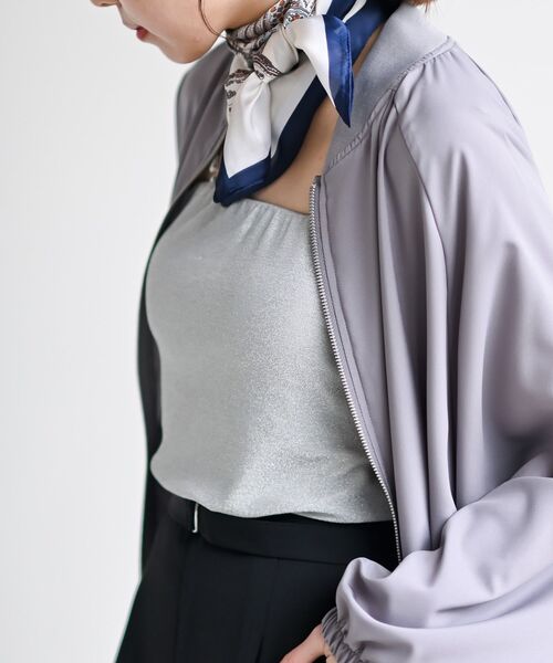 rps（アールピーエス）の「カップ付き２ＷＡＹキャミソール（キャミソール・レディース・ブラック系その他2/グリーン/ブルー/イエロー/オフホワイト/ラベンダー/シルバー/ピンク/ブラック/ゴールド/サックスブルー/ミント・フリー）」の11枚目の写真