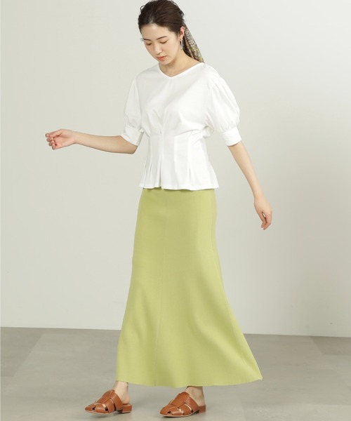 前後2Wayローラーバイオペプラムカットソー