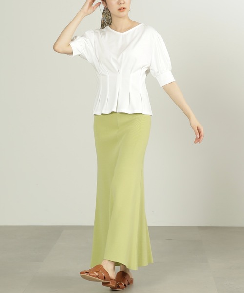 前後2Wayローラーバイオペプラムカットソー