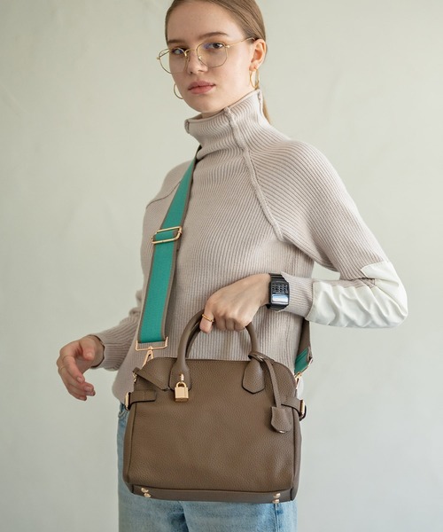 HAYNI オリエット　トープ HAYNI 本革 ショルダーバッグ ハンドバッグ 入学式 入園式 2way