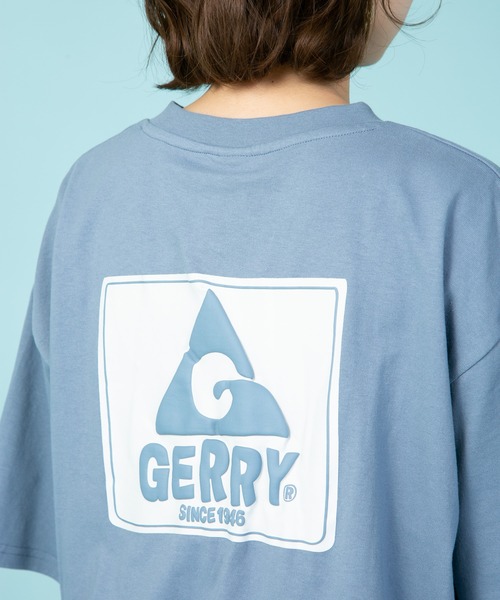 GERRY(ジェリー)の「【GERRY/ジェリー】厚盛発泡ワンポイントブランドロゴプリント バックプリント ヘビーウェイト ビッグシルエット Tシャツ(Tシャツ/カットソー・メンズ・ブラック/ホワイト/ブルー・MEDIUM/LARGE/X-LARGE)」の22枚目の写真