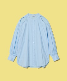 【FEMININE】ショルダーカットアウトシャツ