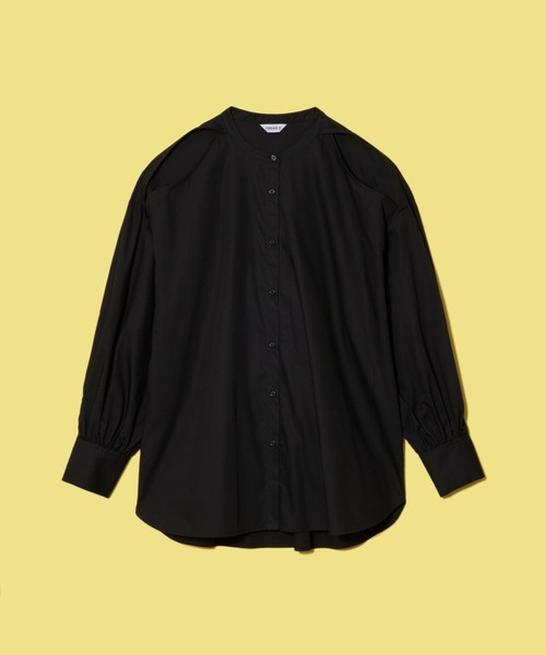 FOREVER 21(フォーエバー トゥエンティーワン)の「【FEMININE】ショルダーカットアウトシャツ(シャツ/ブラウス・レディース・ライトインディゴブルー/ブラック/ブラック系その他・FREE)」の2枚目の写真