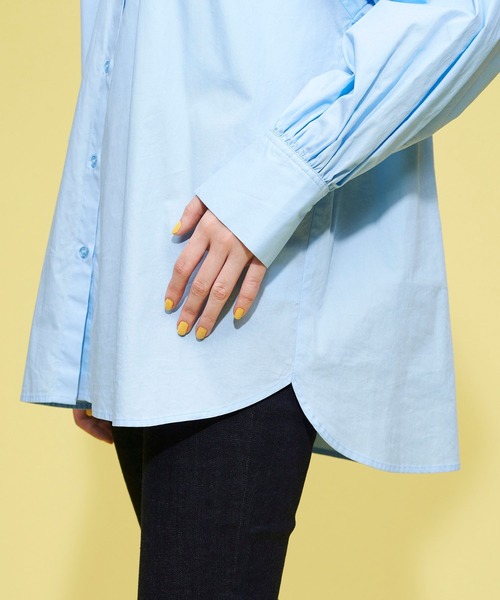 FOREVER 21(フォーエバー トゥエンティーワン)の「【FEMININE】ショルダーカットアウトシャツ(シャツ/ブラウス・レディース・ライトインディゴブルー/ブラック/ブラック系その他・FREE)」の13枚目の写真