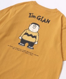 I'm Doraemon/ドラえもん ジャイアン バックプリント 刺繍 半袖Tシャツ