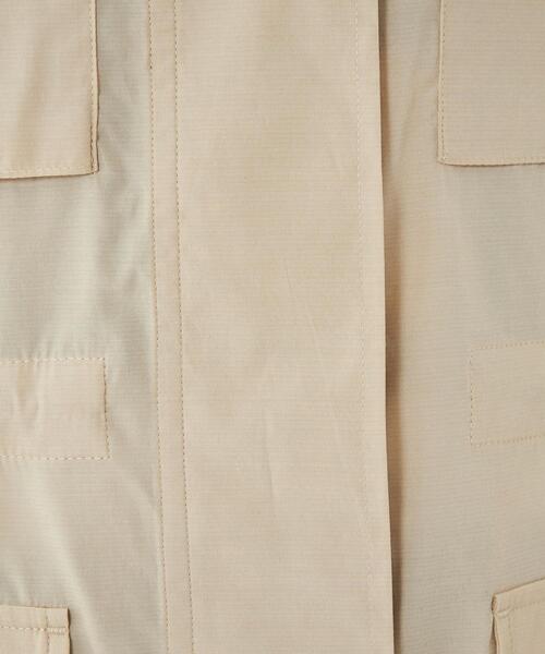 green label relaxing（グリーンレーベルリラクシング）の「スパンPE ライト サファリ シャツ（シャツ/ブラウス・レディース・オリーブ/ベージュ・FREE）」の14枚目の写真