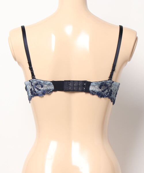 RAVIJOUR スモーキーフラワー ネイビー C70 TバックMサイズ 新品