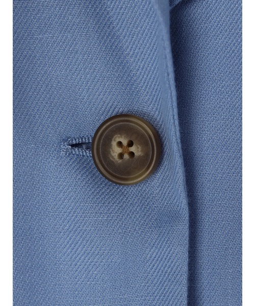 earth music&ecology（アースミュージックアンドエコロジー）の「リサイクルポリエステルブレンドショートシャツ（シャツ/ブラウス・レディース・サックスブルー/ブラック/ライトベージュ・FREE）」の8枚目の写真