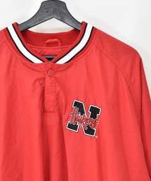 STARTER（スターター）の「【ヴィンテージ古着】90’s STARTER/スターター Nebraska Cornhuskers ナイロンプルオーバージャケット（ナイロンジャケット・レディース）」
