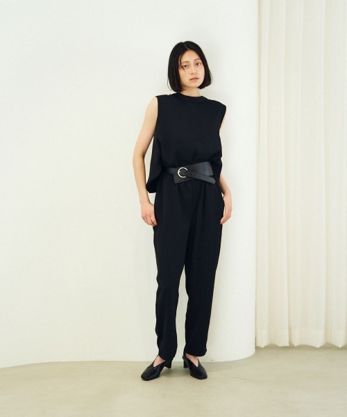 marjour（マージュール）の「BACK OPEN COMBINAISON（つなぎ/オールインワン・レディース・ブラック・M）」の18枚目の写真