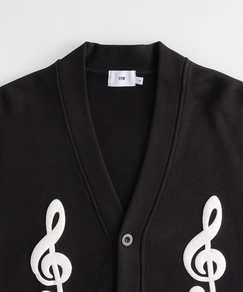 FTW(エフティダブリュー)の「MUSICAL SIGN CARDIGAN(カーディガン/ボレロ・メンズ・ライトブラウン/ブラック/ライトブルー・LARGE/MEDIUM)」の19枚目の写真