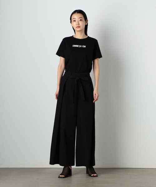 COMME CA ISM(コムサイズム)の「コムサイズムTシャツ(Tシャツ/カットソー・レディース・グリーン/ホワイト/オレンジ/ブラック・MEDIUM/LARGE)」の11枚目の写真