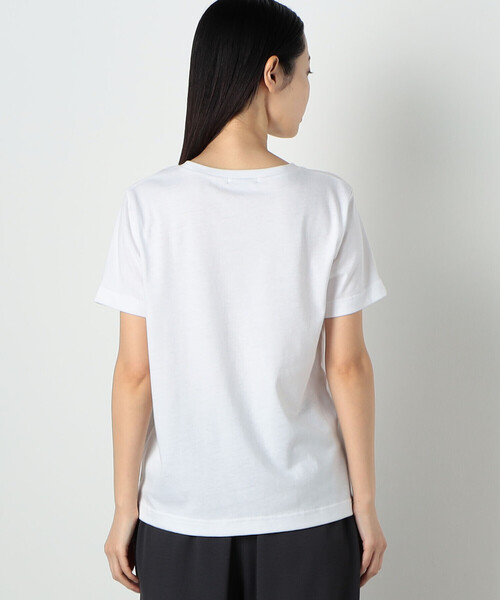 COMME CA ISM(コムサイズム)の「コムサイズムTシャツ(Tシャツ/カットソー・レディース・グリーン/ホワイト/オレンジ/ブラック・MEDIUM/LARGE)」の10枚目の写真