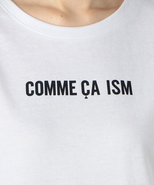 COMME CA ISM(コムサイズム)の「コムサイズムTシャツ(Tシャツ/カットソー・レディース・グリーン/ホワイト/オレンジ/ブラック・MEDIUM/LARGE)」の16枚目の写真