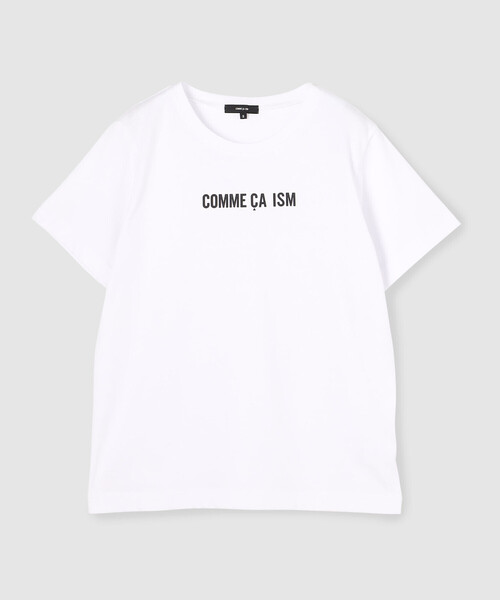 COMME CA ISM(コムサイズム)の「コムサイズムTシャツ(Tシャツ/カットソー・レディース・グリーン/ホワイト/オレンジ/ブラック・MEDIUM/LARGE)」の13枚目の写真
