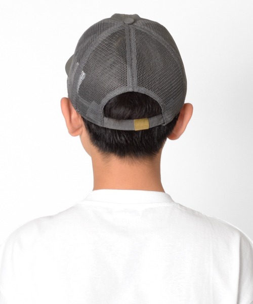 GLAZOS（グラソス）の「無地メッシュキャップ（キャップ・キッズ・ネイビー/ブラック/グレー・フリー）」の7枚目の写真