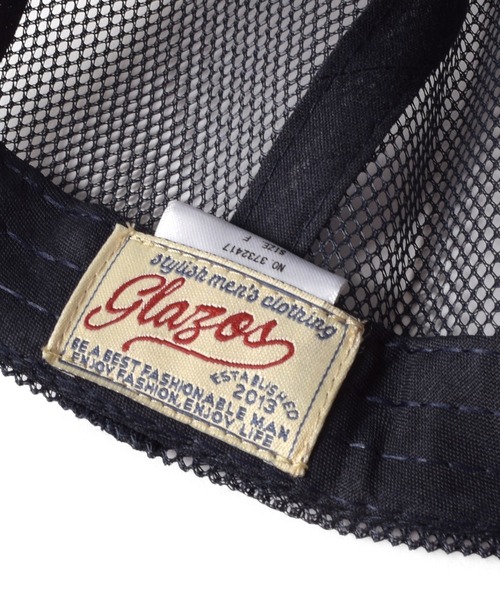 GLAZOS（グラソス）の「無地メッシュキャップ（キャップ・キッズ・ネイビー/ブラック/グレー・フリー）」の12枚目の写真
