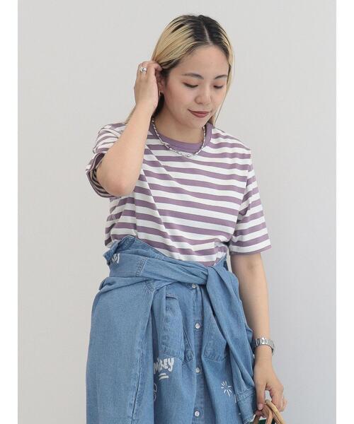 セール】ボーダーカットプルオーバー1（Tシャツ/カットソー