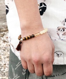 カヤ（カヤ）の「【カヤ】うつろい願いメンズブレスレット（ブレスレット）」