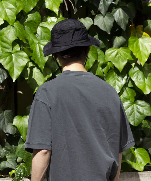 Franklin Climbing(フランクリンクライミング)の「【Franklin Climbing】ナイロン サファリハット(ハット・メンズ・ベージュ/ブラック・FREE)」の5枚目の写真