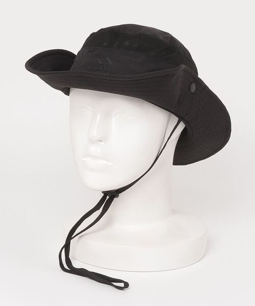 Franklin Climbing(フランクリンクライミング)の「【Franklin Climbing】ナイロン サファリハット(ハット・メンズ・ベージュ/ブラック・FREE)」の14枚目の写真