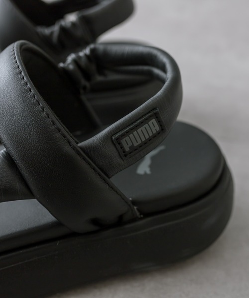 PUMA(プーマ)の「【PUMA (プーマ)】スウェードマユ サマーサンダルウィメンズ(サンダル・レディース・ブラック/アイボリー・25cm/23cm/24cm/22cm)」の16枚目の写真