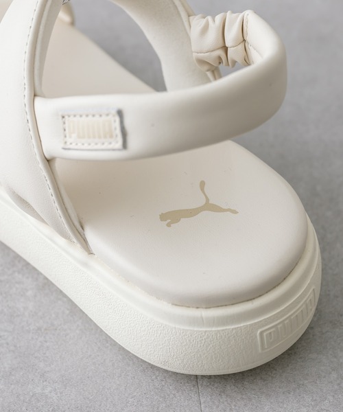 PUMA(プーマ)の「【PUMA (プーマ)】スウェードマユ サマーサンダルウィメンズ(サンダル・レディース・ブラック/アイボリー・25cm/23cm/24cm/22cm)」の8枚目の写真