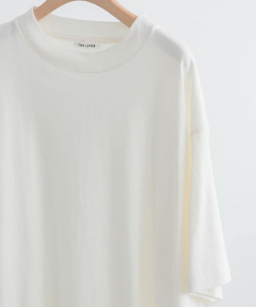 FORK&SPOON(フォークアンドスプーン)の「FORK&SPOON カラープレーティングTシャツ(Tシャツ/カットソー・メンズ・オフホワイト/ブルー系その他/ライトグレー/キャメル・5/4)」の15枚目の写真