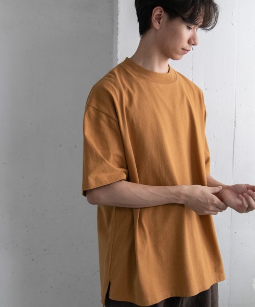 FORK&SPOON(フォークアンドスプーン)の「FORK&SPOON カラープレーティングTシャツ(Tシャツ/カットソー・メンズ・オフホワイト/ブルー系その他/ライトグレー/キャメル・5/4)」の22枚目の写真