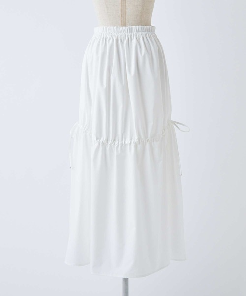 セール】サイドリボンボリュームスカート（スカート）｜one after