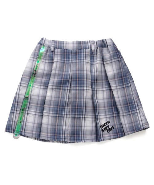 algy(アルジー)の「オーロラテーププリーツスカート(スカート・キッズ・ベージュ/サックスブルー/ピンク・XX-SMALL/X-SMALL/MEDIUM/SMALL)」の10枚目の写真